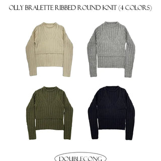 Ollie Bralette Golji Round Knit