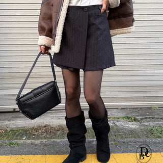 Polu Stripe Wrap Shorts