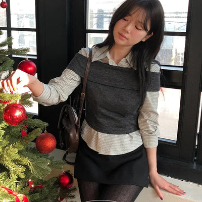 Sherry Layered Off Shoulder Top