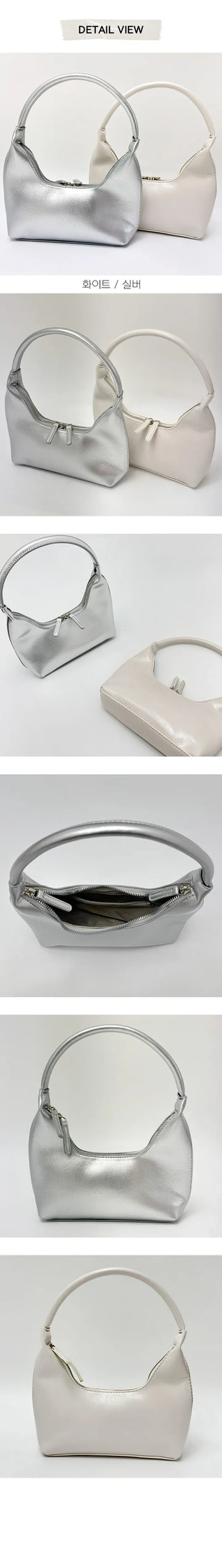 Glossy Hobo Bag