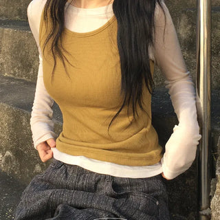 Nibo Fleece Uniqlo Sleeveless Nashi