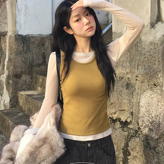 Nibo Fleece Uniqlo Sleeveless Nashi