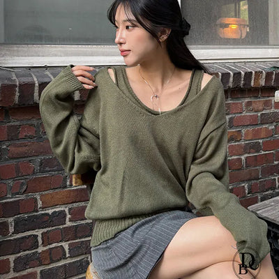 Dir Nasi Layered Set Knit