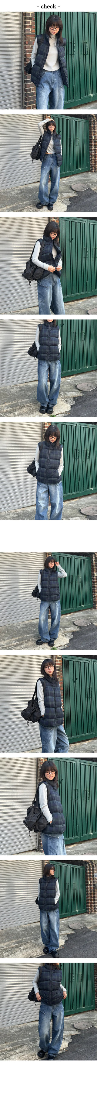 Maroon High Neck Padded Vest
