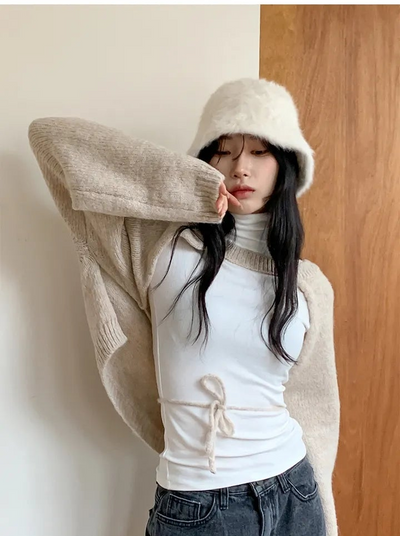 Sophie Angora Bucket Hat