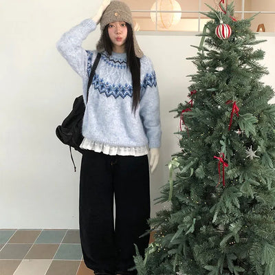 Bodol Wool Nordic Round Knit