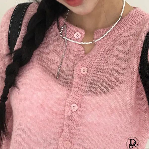 Surgical Chain Bead Necklace