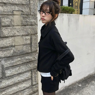 Miko Double Collar Cardigan