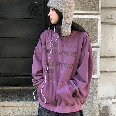 Pipon Fleece Vintage Pigment Hoodie