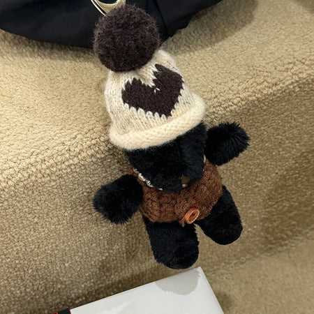 Furry Rabbit Keychain