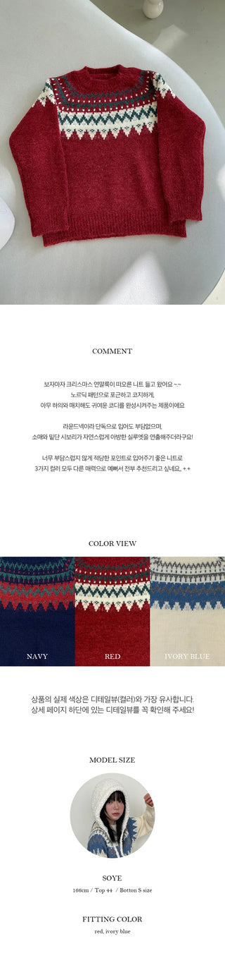 Rec Jacquard Round Knit