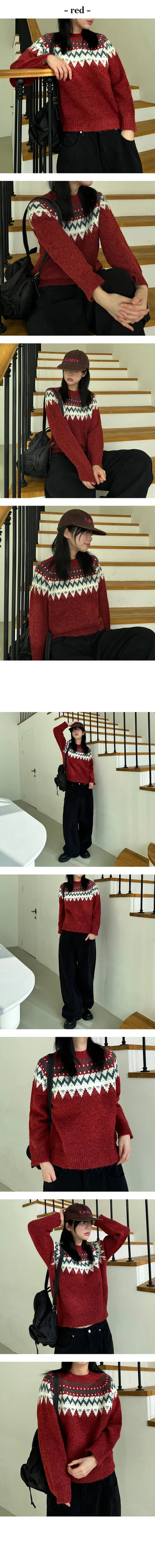 Rec Jacquard Round Knit