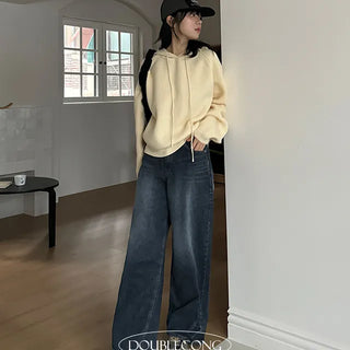 Jenna Daily Plain Hooded Knit