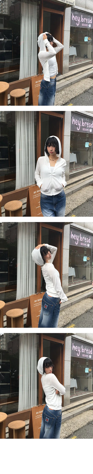 Hey Punching Nasi Hooded Zip Up Set