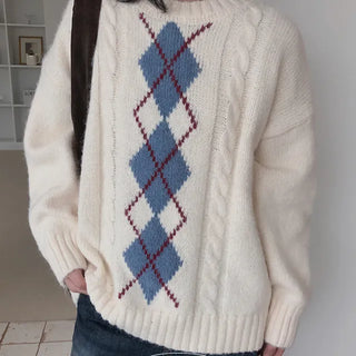Newto Classic Argyle Long Knit