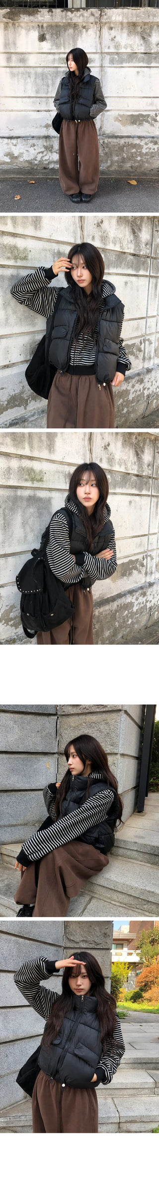 Nico Dangara Crop Fleece Hooded Zip up