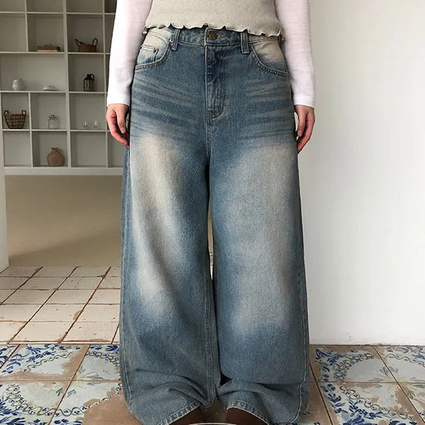 Porter Vintage Washed Denim Pants