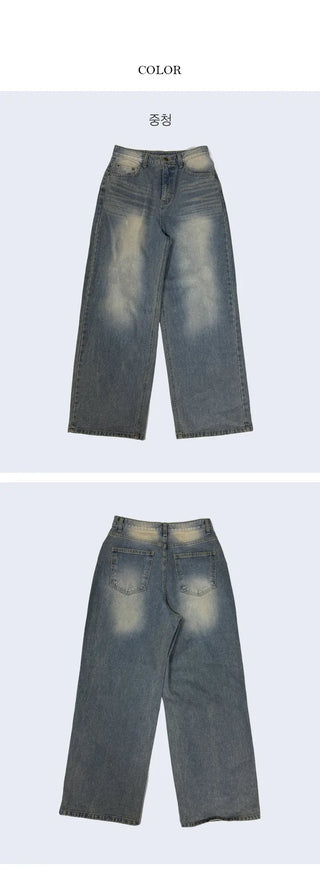 Porter Vintage Washed Denim Pants