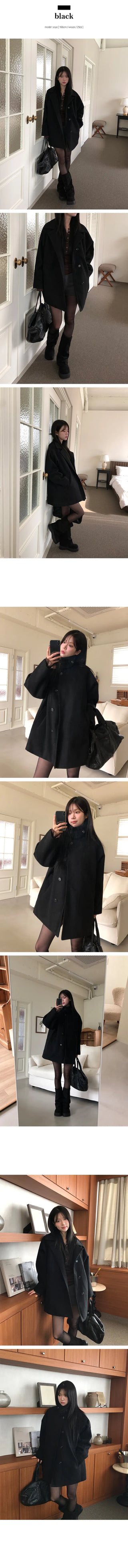 Paro High Turtleneck Quilted Midi Coat