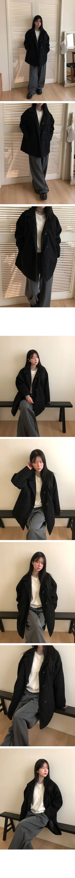 Paro High Turtleneck Quilted Midi Coat