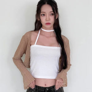 Rio Lace Crop Cardigan