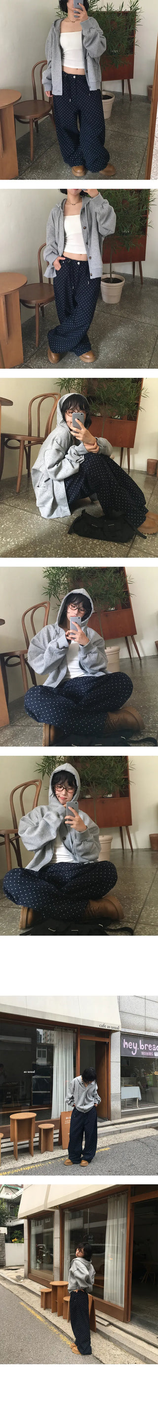 Loving Dot Wide Pants