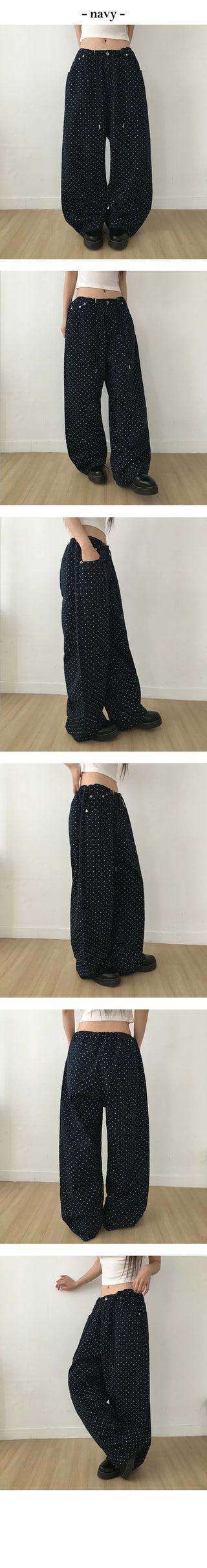 Loving Dot Wide Pants