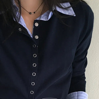Victory Snap Knit Cardigan