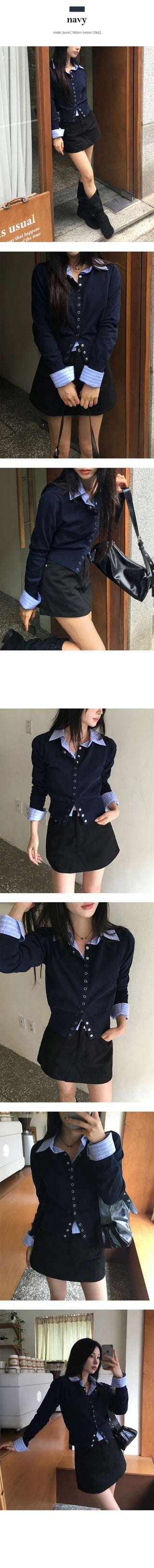Victory Snap Knit Cardigan