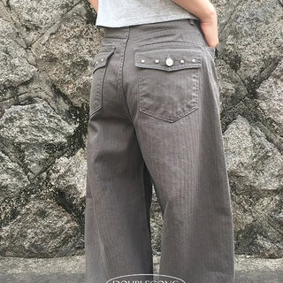 Katy Studded Wide Unique Pants