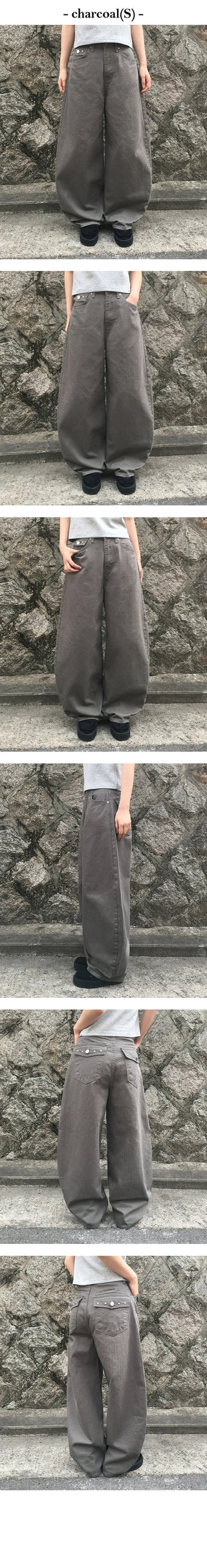 Katy Studded Wide Unique Pants