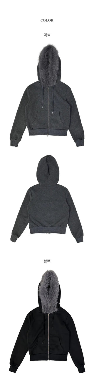 Dyna Fur Hood Zip up