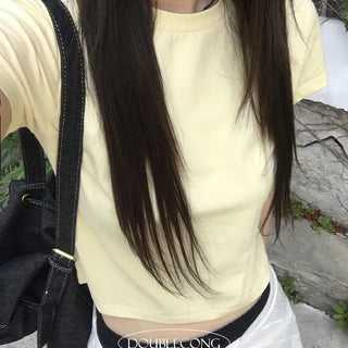 Forty Round Crop Short Sleeve T Shirt