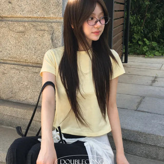 Forty Round Crop Short Sleeve T Shirt