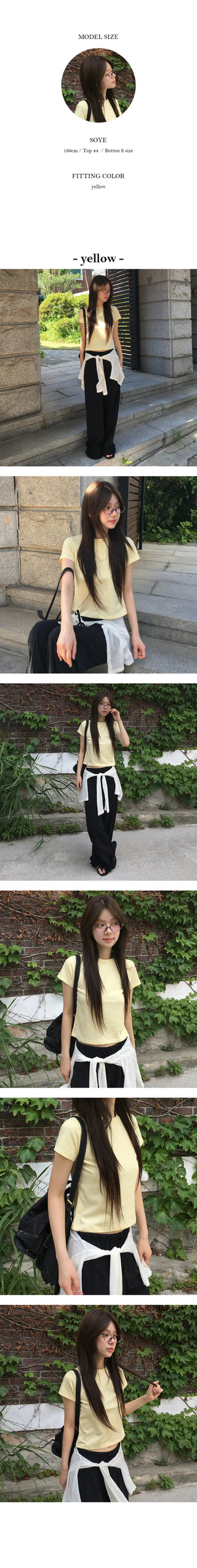 Forty Round Crop Short Sleeve T Shirt