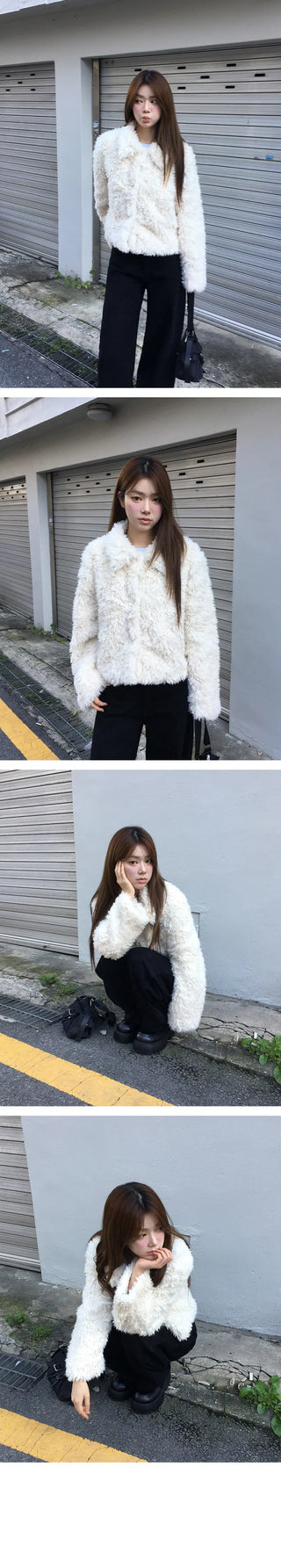 Robo Fur Collar Jacket