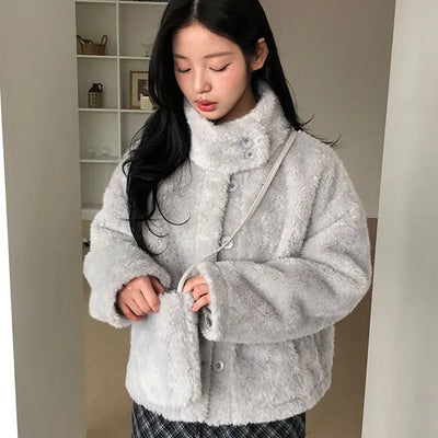 Dev Poggle High Neck Fur Mustang