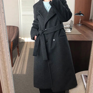 Judy high neck duck down double winter long coat