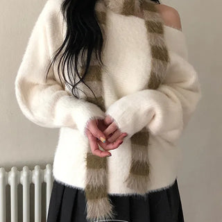 Ritz Angora Off Shoulder Knit