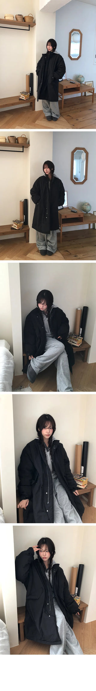 Sono Daily Long Padding Nightwear