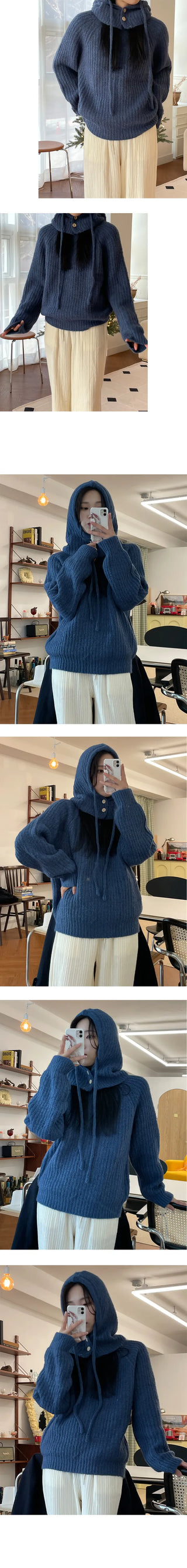 Mua Balaclava Knit Set