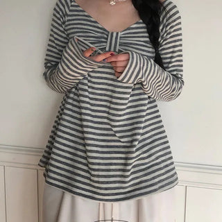 Sering Ribbon Single breasted T shirt