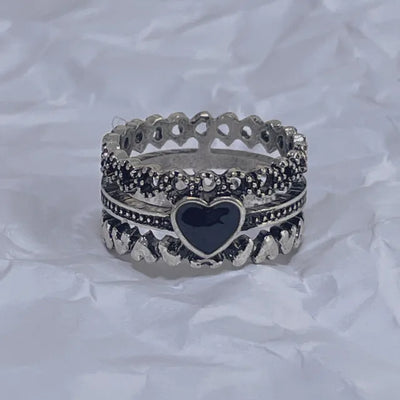 heart antique ring