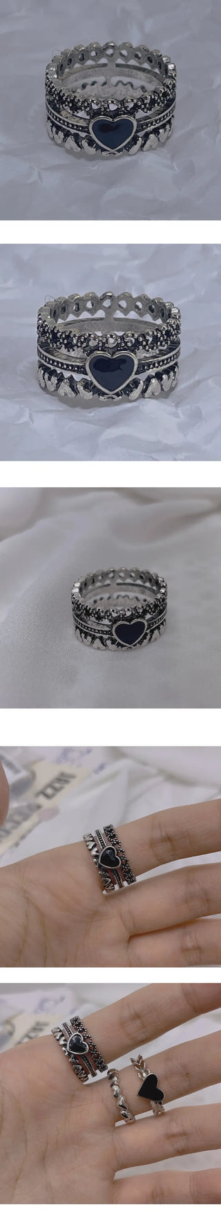 heart antique ring