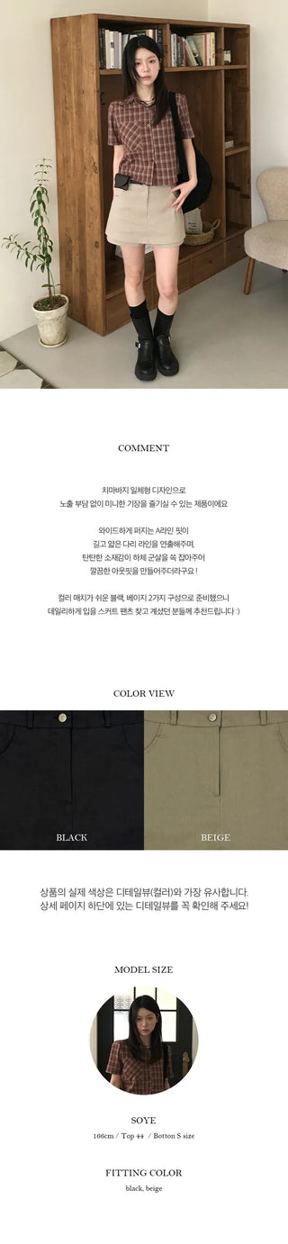 Seto Basic Skirt Pants