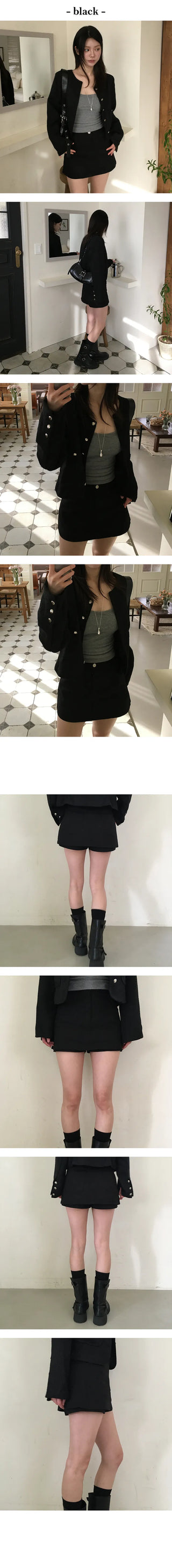 Seto Basic Skirt Pants