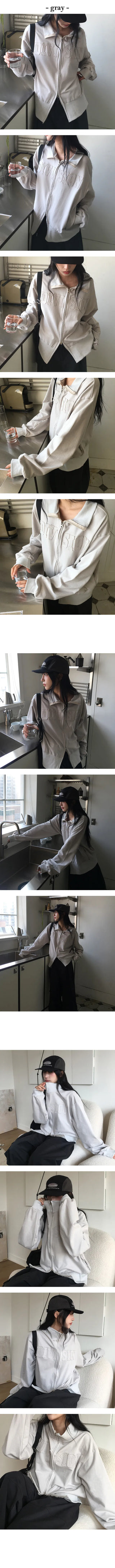 Manon Track Patch Zip up