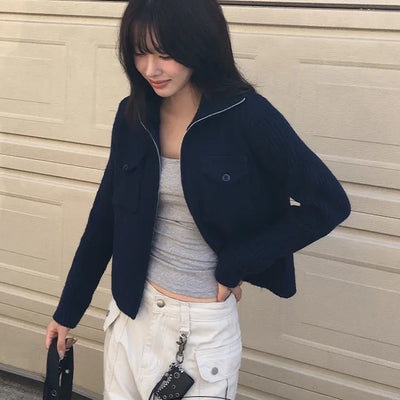 Arrow Golji Knit Zip Up