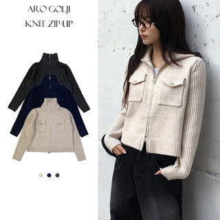 Arrow Golji Knit Zip Up