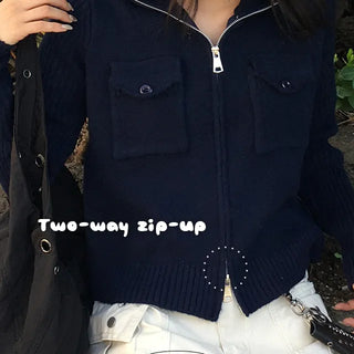 Arrow Golji Knit Zip Up